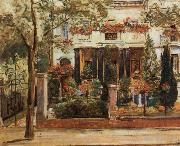Max Slevogt Steinbart Villa Germany oil painting artist